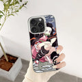Demon Slayer Nezuko Kamado Cartoon Phone Case For IPhone 17 16 15 14 13 12 11 Pro Max Plus Color Shockproof Back Silver Cover