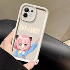 Cartoon Kawaii Spy X Family Anime Phone Case for Xiaomi 13T 14T 15T 17T Pro 15 Ultra Poco M7 M8 F8 F7 X6 X7 X8 17 Pro Max Cover