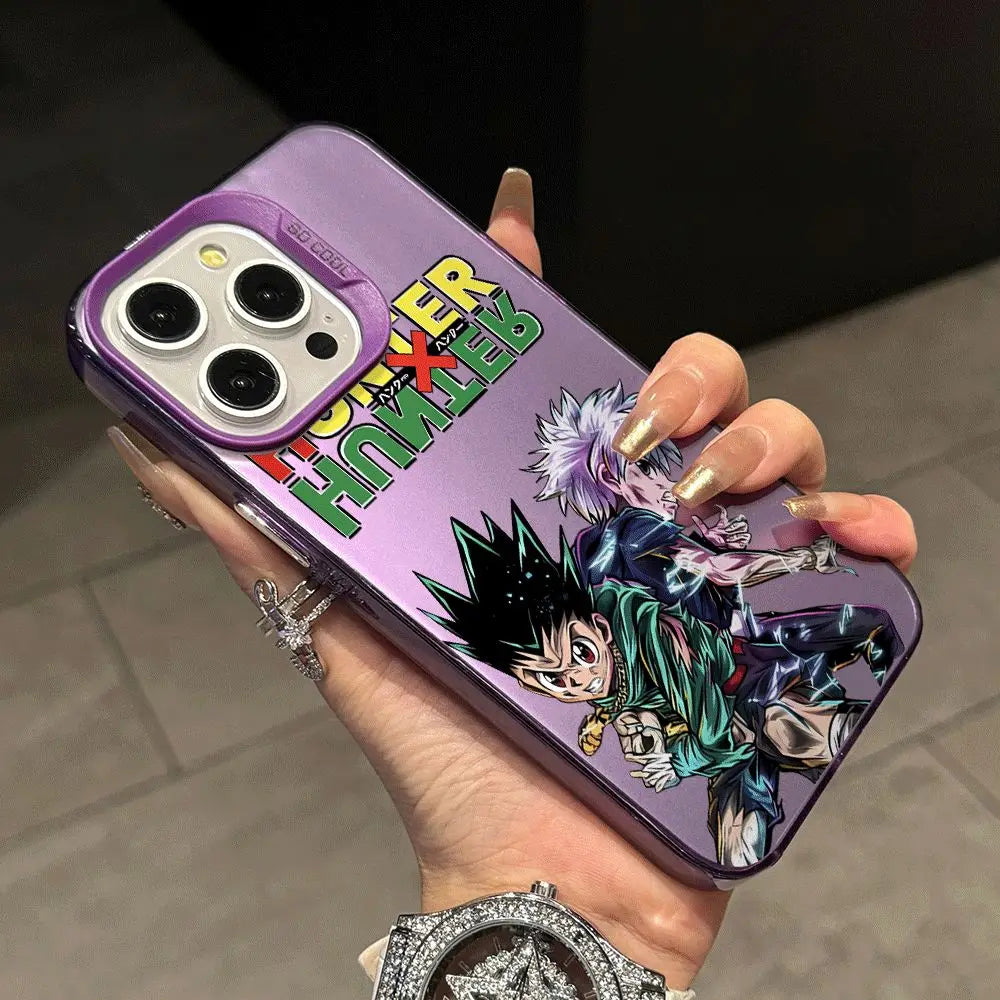 Cool Anime HUNTERSÃHUNTERS Phone Case For iPhone 17 17e 16e 16 15 14 13 12 11 mini Pro Max X Air Plus Anti Fall Matte Back Cover