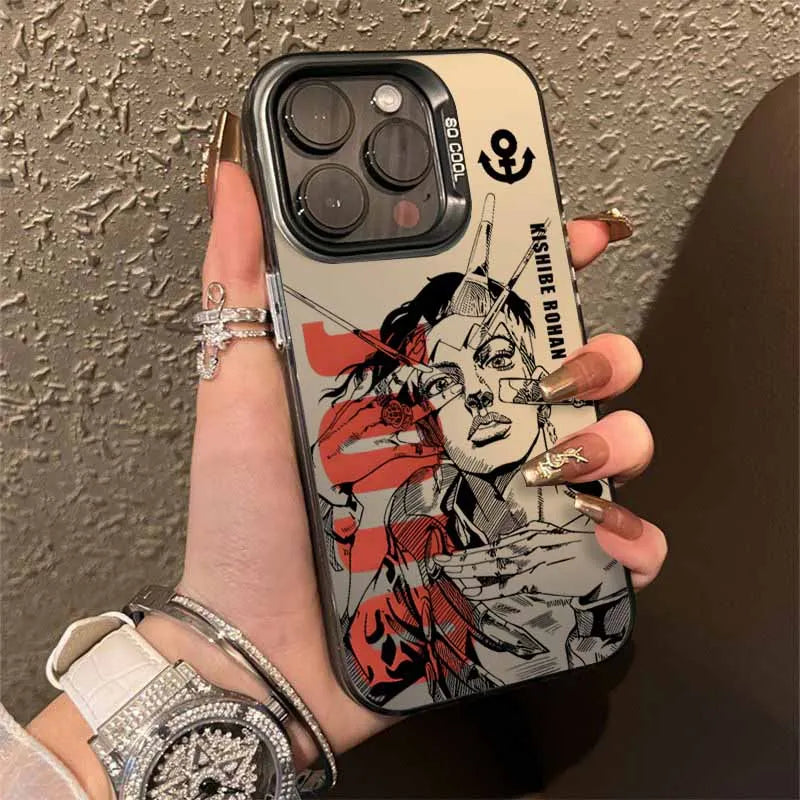 JoJo Bizarre Adventure Phone Case For iPhone 17 16e 16 15 14 13  mini Pro Max X XR XSMAX 8 7 Air Plus Anti Fall Matte Back Cover