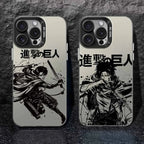 Attack on Titan Anime Cover For Apple iPhone 17 Air 16E 16 15 14 13 12 mini Pro Max Plus Colorful Phone Case