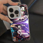 Demon Slayer Nezuko Kamado Cartoon Phone Case For IPhone 17 16 15 14 13 12 11 Pro Max Plus Color Shockproof Back Silver Cover