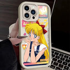 Anime S-Sailors Moons Phone Case for Samsung S26 S25 S24 S23 S22 S21 S20 F06 M16 Note 20 FE Plus Ultra 4G 5G Silicone TPU Cover