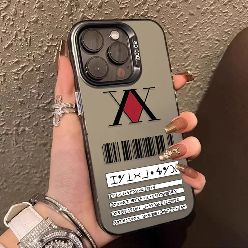 Japanese Hunter X Hunters Matte PC Case for Samsung Galaxy S24 S23 S22 S21 Ultra Plus FE A54 A34 A24 A14 A73 A53 A33 5G Note 20