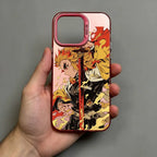 R-Rengoku Vintages Phone Case For IPhone 17 16 15 Pro Max Plus 14 13 12 11 Black White Shockproof Phone Cover