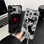 Anime Sasukes N-arutos Plating Phone Case For Samsung S26 S25 S24 S23 S22 S21 S20 FE Note20 Edge Plus Ultra 4G 5G Anti Fall
