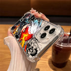 My Hero Cool Academias Anime Phone Case Clear For iPhone 17 16 14 15 11 12 13 Pro Max 16E 15 16 Plus 17Air Soft Shockproof Cover