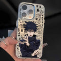 Anime J-ujutsu K-aisen Phone Case For Apple iPhone 17 AIR 16E 15 14 13 12 11 Pro Max Plus Transparent Soft Cover