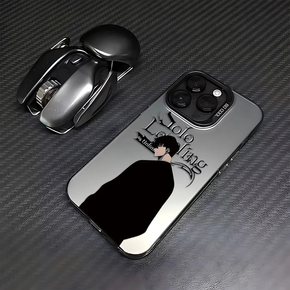 Anime S-Solo L-Leveling Phone Case for Samsung Galaxy S25 S24 S23 S22 S21 S20 Note20 FE Ultra Plus 4G 5G Anti Fall Matte Cover