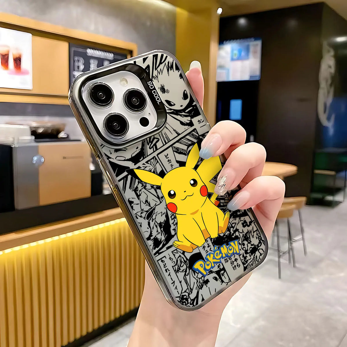Anime PokÃ©mons Hot Pikachus Phone Case For iPhone 16 15 14 13 12 11 mini Pro Max X XR XSMAX 8 7 Plus Anti Fall Matte Back Cover