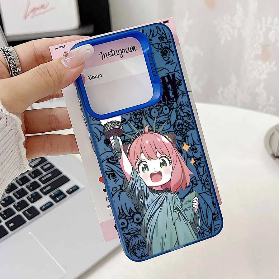 SPYÃFAMILY Anya Forger For Xiaomi Redmi Note 15 14 13 12 11E 11S 11 Pro Plus Lite Max Colorful Funda Silicone Soft Phone Case