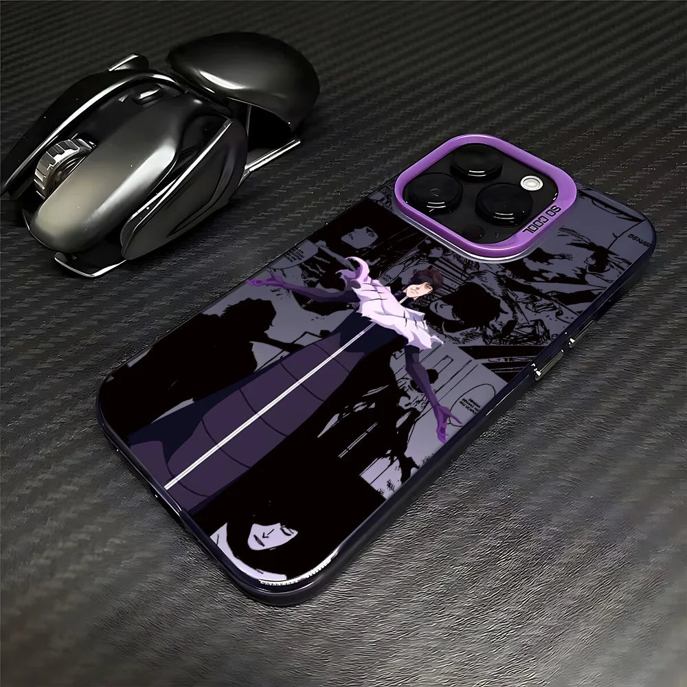 Anime Cool BLEACHS Phone Case For iPhone 16e 16 15 14 13 12 11 mini Pro Max X XR XSMAX 8 7 Plus Anti Fall Matte Back Cover Funda