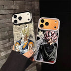 Phone Case For Apple iPhone 17 Air 16E 15 14 Plus 13 12 11 Pro Max Mini Funda Cover D-Dragon B-Ball Z Goku Vegeta