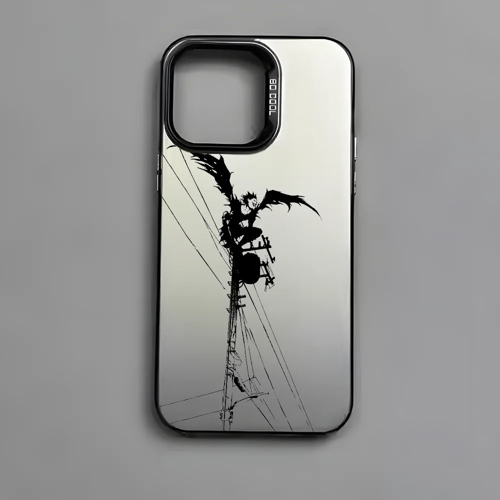 Anime D-Death Note Comics Phone Case For iPhone 16 15 14 13 12 11 Pro Max Plus â Colorful Gradient Soft TPU Back Cover