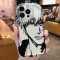 Anime Bleach Wave Phone Case For iPhone 17 Air 16 15 14 13 12 11 Pro Max Plus Mini SE2020 2022 Shockproof Silicone Back Cover