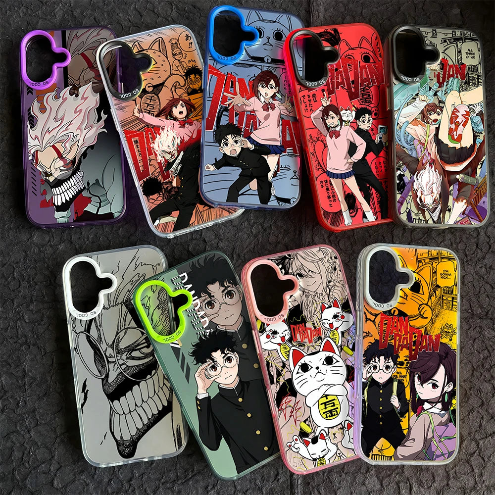Dandadan Anime Hot New Phone Case For Tecno Spark Go 30C 20 10 7 Pova 6 Camon 30S 20 15 itel P36 A48 S23 Pro 5G Matte Back Cover