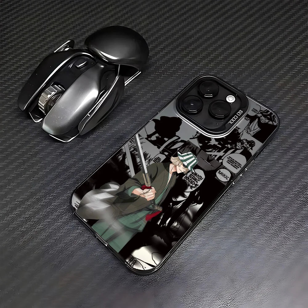 Anime Cool BLEACHS Phone Case For iPhone 16e 16 15 14 13 12 11 mini Pro Max X XR XSMAX 8 7 Plus Anti Fall Matte Back Cover Funda