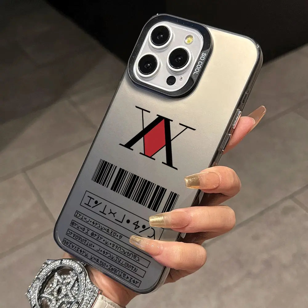 Cool Anime HUNTERSÃHUNTERS Phone Case For iPhone 17 17e 16e 16 15 14 13 12 11 mini Pro Max X Air Plus Anti Fall Matte Back Cover