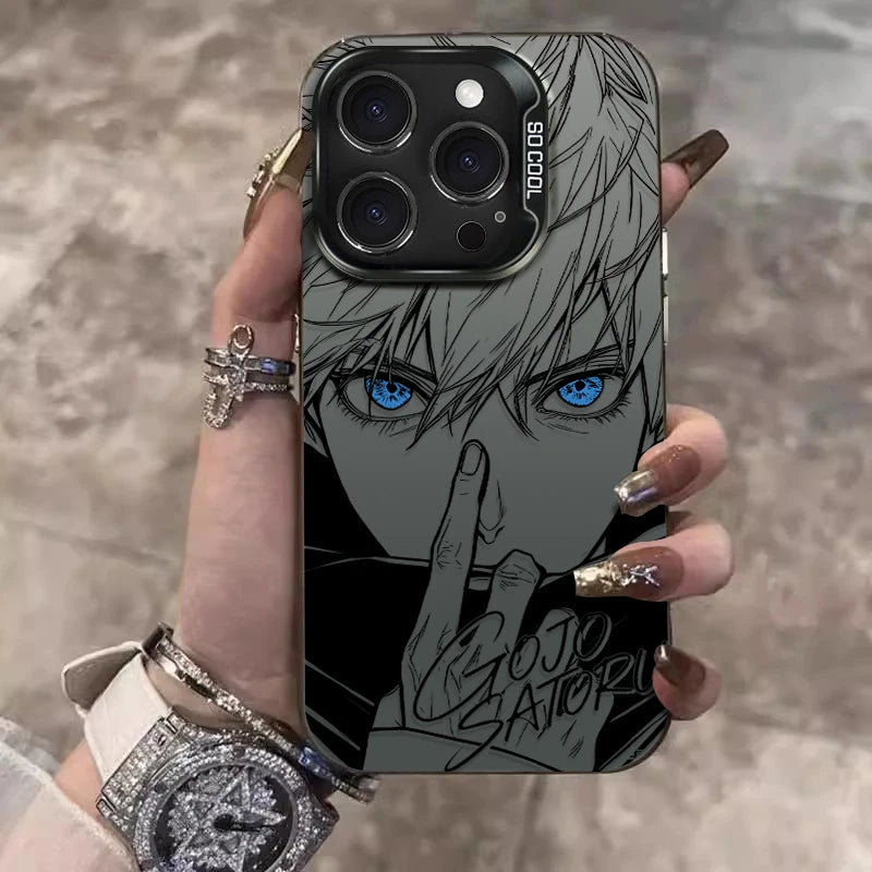 Gojo Satoru Signature New Phone Case for IPhone 17 16 15 14 13 12 11 Pro Max Plus 17 Air 16E X XR XS Max Shockproof Back Cover