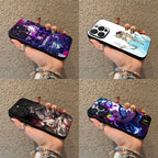 D-Demon Doma Douma S-Slayer Phone Case For iPhone 17,16,15,14,13,12,Pro,Max,Plus,E,SE4,Air,Mini Black Soft Box