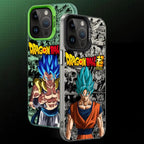 Dragon Ball Anime Vegeta Soft Shell Phone Case for iPhone 17 13 17Air 11 14 15 16 Plus Pro Max 16e 12