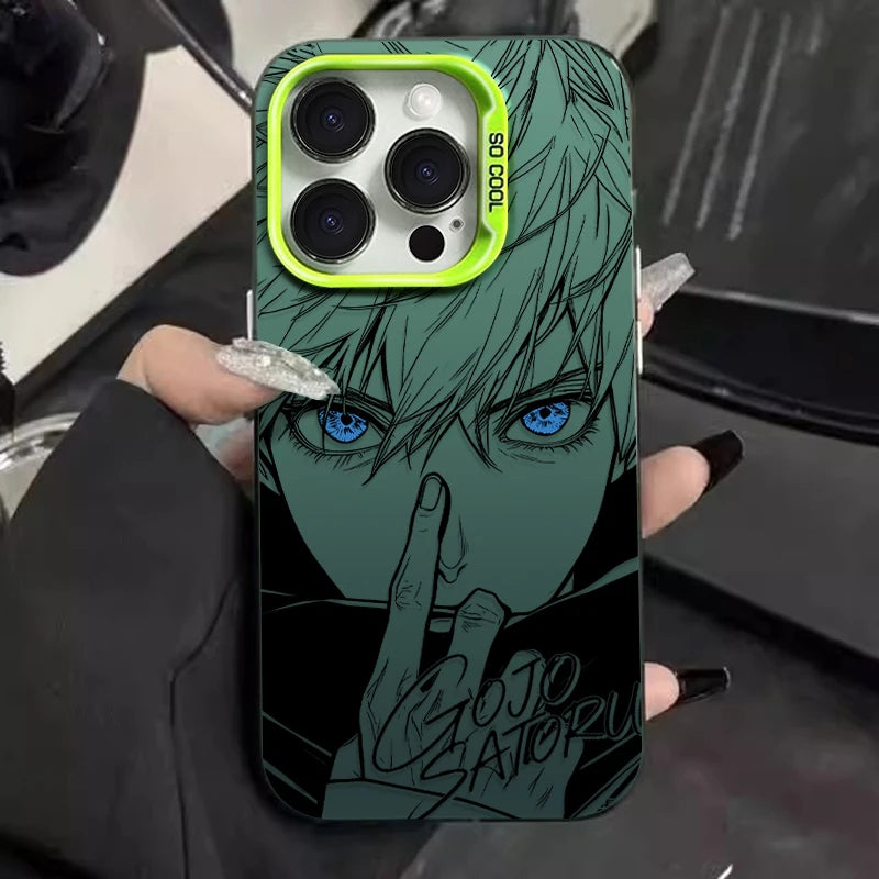 Gojo Satoru Signature New Phone Case For iPhone 17 17e 16e 16 15 14 13 12 mini Pro Max XSMAX Air Plus Anti Fall Matte Back Cover