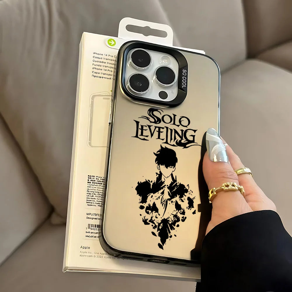 Anime S-Solo L-Leveling Phone Case for Xiaomi Mi 14T 14 13 12 12T 11 Lite Poco X7 X6 F6 F5 X5 F4 F3 X3 GT Pro 4G 5G Back Cover