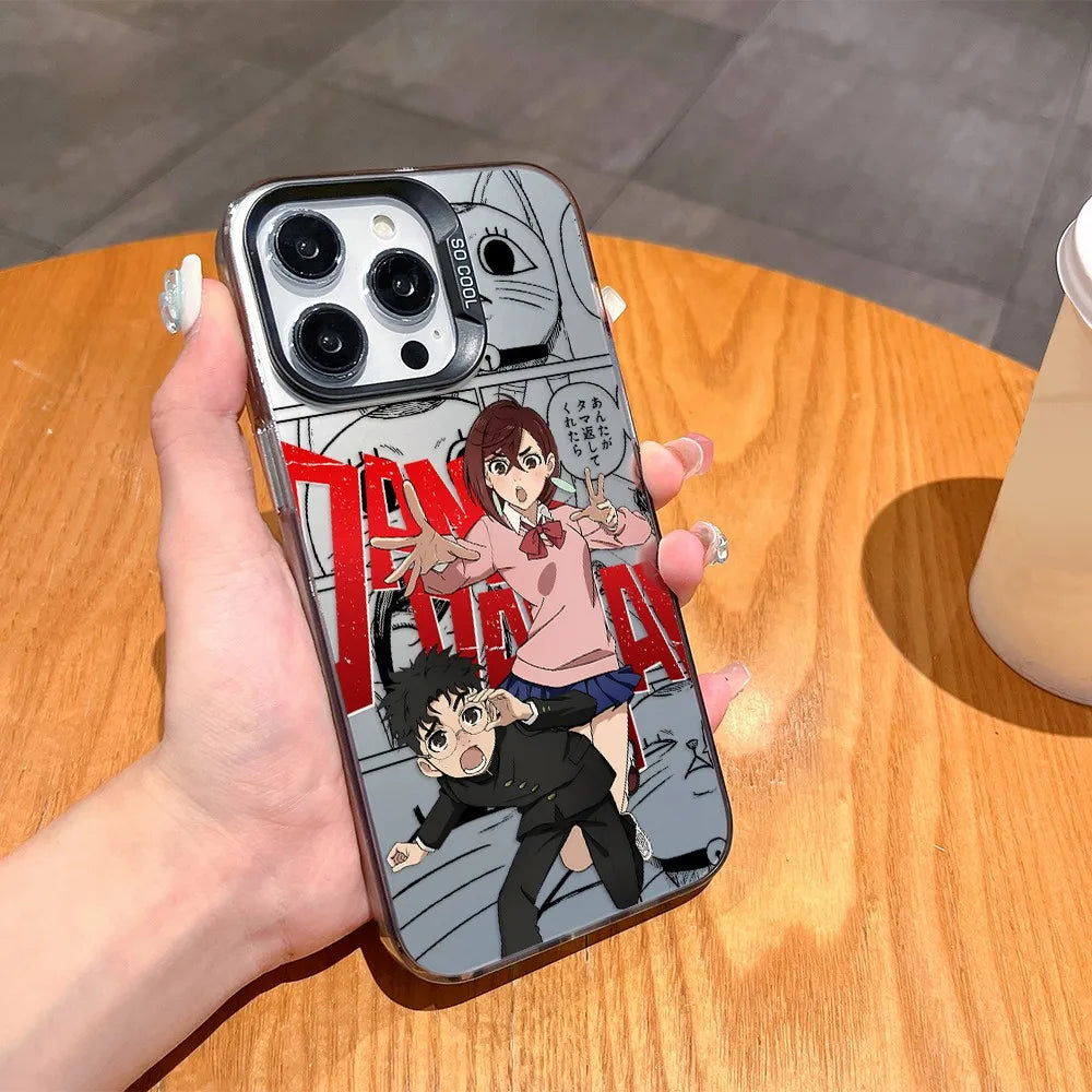Dandadan Anime Hot New Phone Case For iPhone 16e 16 15 14 13 12 11 mini Pro Max X XR XSMAX 8 7 Plus Anti Fall Matte Back Cover