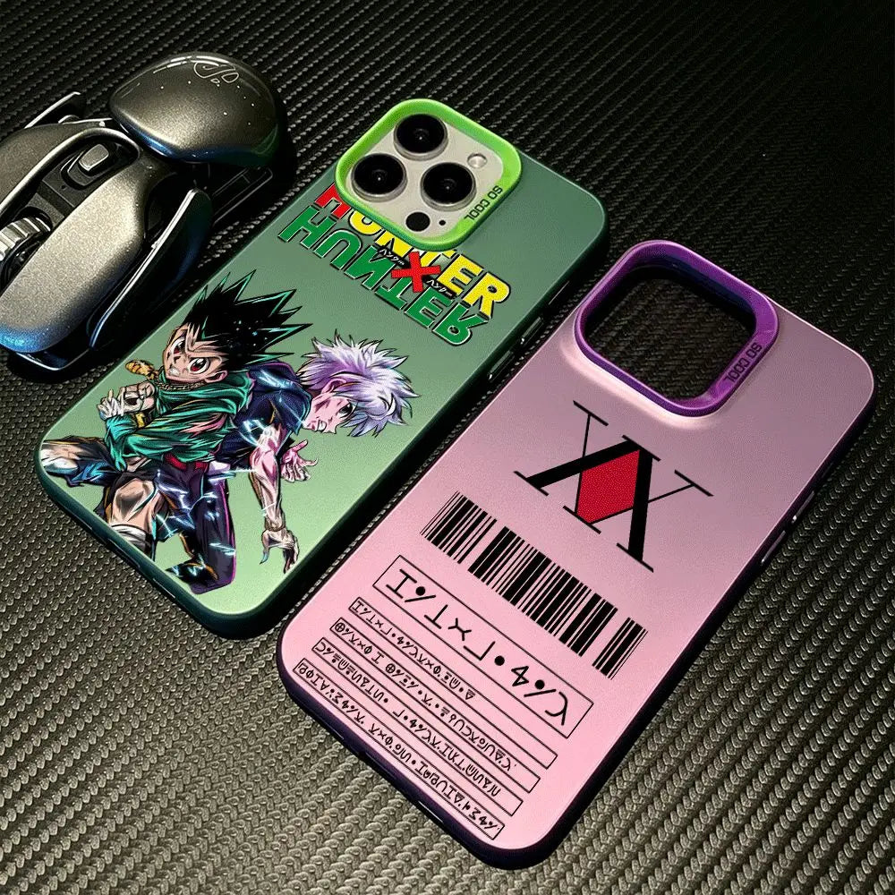 Cool Anime HUNTERSÃHUNTERS Phone Case For iPhone 17 17e 16e 16 15 14 13 12 11 mini Pro Max X Air Plus Anti Fall Matte Back Cover