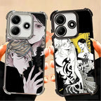 Tokyo Revengers Ran Haitani Rindou Plating Phone Case For Xiaomi Poco X6 X7 X8 Pro Max X5 X3 M8 M7 M5S Redmi 15C 15 14C 13C 17T