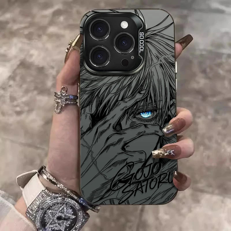 Gojo Satoru Signature New Phone Case for IPhone 17 16 15 14 13 12 11 Pro Max Plus 17 Air 16E X XR XS Max Shockproof Back Cover