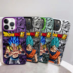 Dragon Ball Anime Vegeta Soft Shell Phone Case for iPhone 17 13 17Air 11 14 15 16 Plus Pro Max 16e 12
