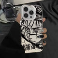 Jujutsu Kaisen Anime Phone Case For iPhone 17 16e 16 15 14 13 12 11 mini Pro Max X XR 8 7 Air Plus Anti Fall Matte Back Cover