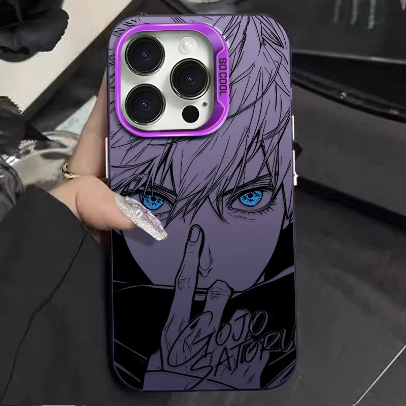 Gojo Satoru Signature New Phone Case For iPhone 17 17e 16e 16 15 14 13 12 mini Pro Max XSMAX Air Plus Anti Fall Matte Back Cover