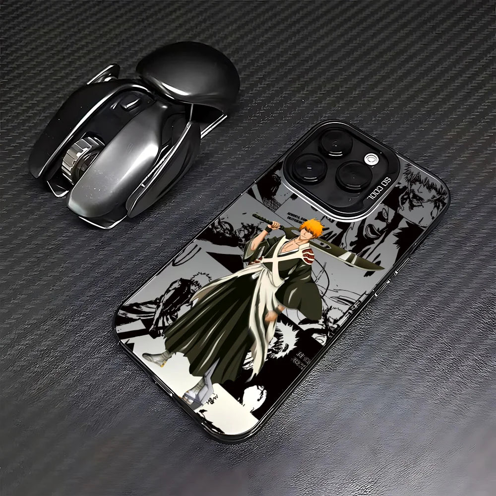 Anime Cool BLEACHS Phone Case For iPhone 16e 16 15 14 13 12 11 mini Pro Max X XR XSMAX 8 7 Plus Anti Fall Matte Back Cover Funda