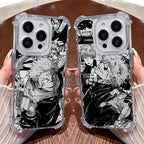 Jujutsus Anime Kaisens Phone Case Clear For iPhone 17 16 14 15 11 12 13 Pro Max 16 E Plus 17 Air Soft Shockproof Anti-fall Cover