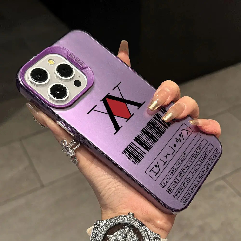 Cool Anime HUNTERSÃHUNTERS Phone Case For iPhone 17 17e 16e 16 15 14 13 12 11 mini Pro Max X Air Plus Anti Fall Matte Back Cover