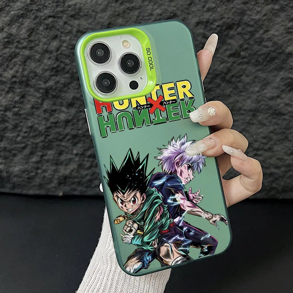 Cool Anime HUNTERSÃHUNTERS Phone Case For iPhone 17 17e 16e 16 15 14 13 12 11 mini Pro Max X Air Plus Anti Fall Matte Back Cover