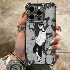 Tokyo Revengers Anime Plating Phone Case For iPhone 16 17 Pro Max Air 17E 16E 14 15 Plus 12 13 11 Anti-Fall Protection Cover