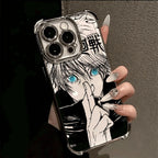 Anime Jujutsu Kaisen Phone Case For iPhone 17 Air 16 e 15 14 13 12 11 Plus Mini Pro Max X XR XS SE Shockproof Gojo Plating Case