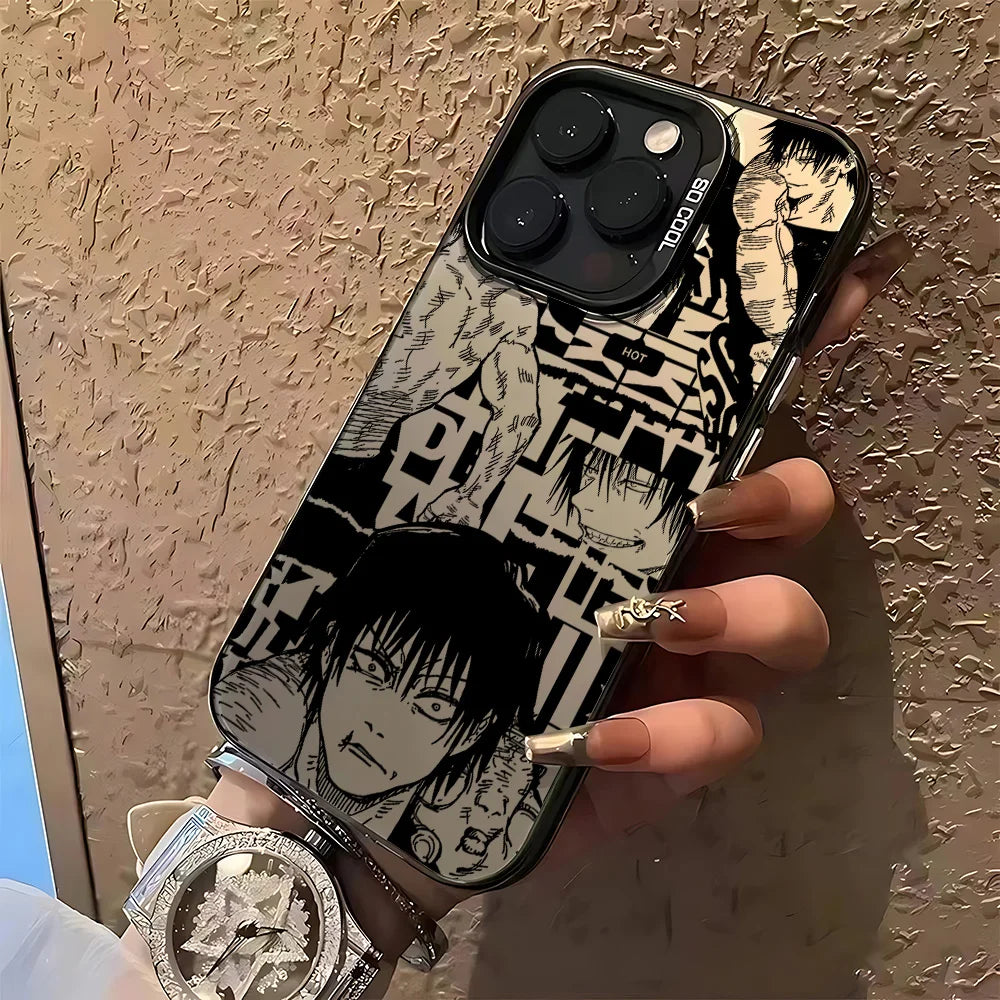 F-Fushiguro T-Toji Phone Case For iPhone 17 16e 16 15 14 13 12 11 mini Pro Max X XR XSMAX 8 7 Air Plus Anti Fall Matte Cover