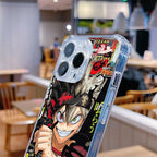 Black Clover BatS KillerS Phone Case For iPhone 17 16e 16 15 14 13 12 Mini Air Pro Max X XR 7 8 Plus Anti Fall Transparent Cover