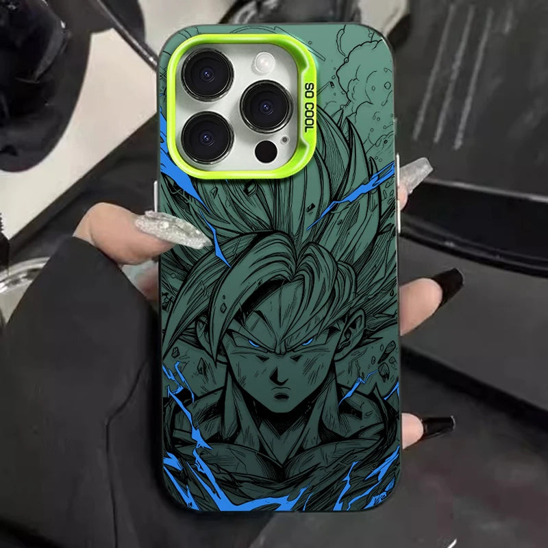 Anime D-Dragon Ball Goku Vegeta Case for IPhone 17 16 15 14 13 12 11 Pro Max Plus 17 Air 16E X XR XS Max Shockproof Back Cover