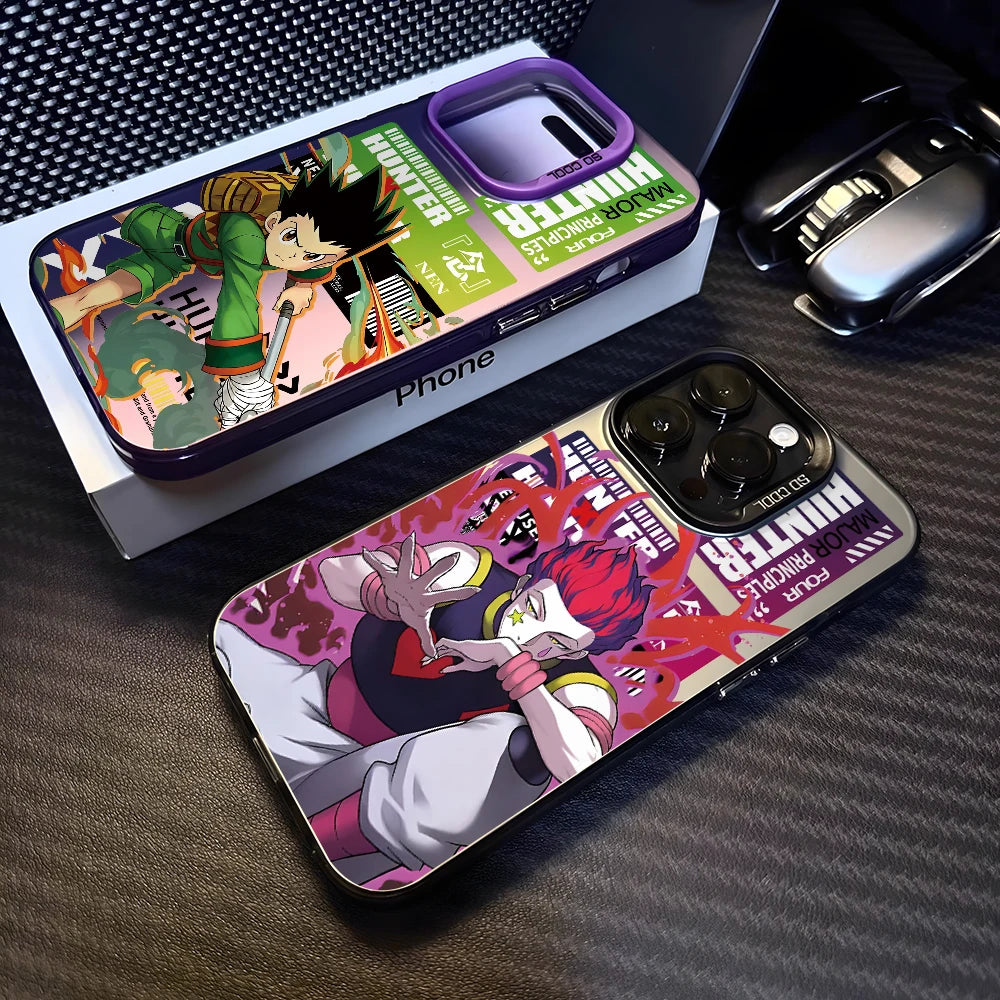 Hot HuntersÃHunters GONs Hisokas Phone Case For iPhone 17 17e 16e 16 15 14 13 12 11 mini Pro Max Air Plus Anti Fall Matte Cover