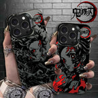 Phone Case for Demon Slayer Anime Tanjiro Kamado iPhone 12 17 Air Pro Max 16 15 11 14 13 Pro Max XS X XR Plus 8 7 SE 2020 Cover