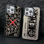One Luffies Z-Zoroes Pieces Phone Case for iPhone 17 Air 16 16e 15 14 Plus 13 12 11 Pro Max X Xs XR 8 Colorful Silver Hard Cover