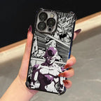 Dragons Balls Friezas Gokus Plating Phone Case For iPhone 17 17e 16e 16 15 14 13 12 11 Pro Max Mini Air Plus Anti-Fall Airabag