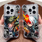 My Hero Academia Cool Anime Phone Case For iPhone 17 16e 16 15 14 13 12 11 Air Pro Max X XR XSMax 7 8 Plus Anti Fall Clear Cover