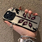Red Eyes Ghost Blade Phone Case for iPhone 11 12 13 14 15 16 Pro Max XS X XR XSMAX MINI 8 7 Plus Shockproof Matte Hard Cover