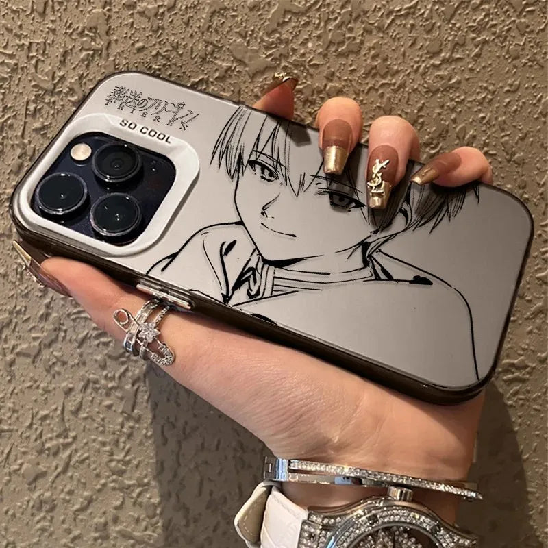 Anime FRIERENS Cute Phone Case For iPhone 17 16e 16 15 14 13 12 11 mini Pro Max X XR XSMAX 8 Air Plus Anti Fall Matte Back Cover